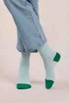 【ブルーフォレ/BLEUFORET】の6537 コットンボーダーソックス ブルー|ID: prp329100004937607 ipo3291000000037050681