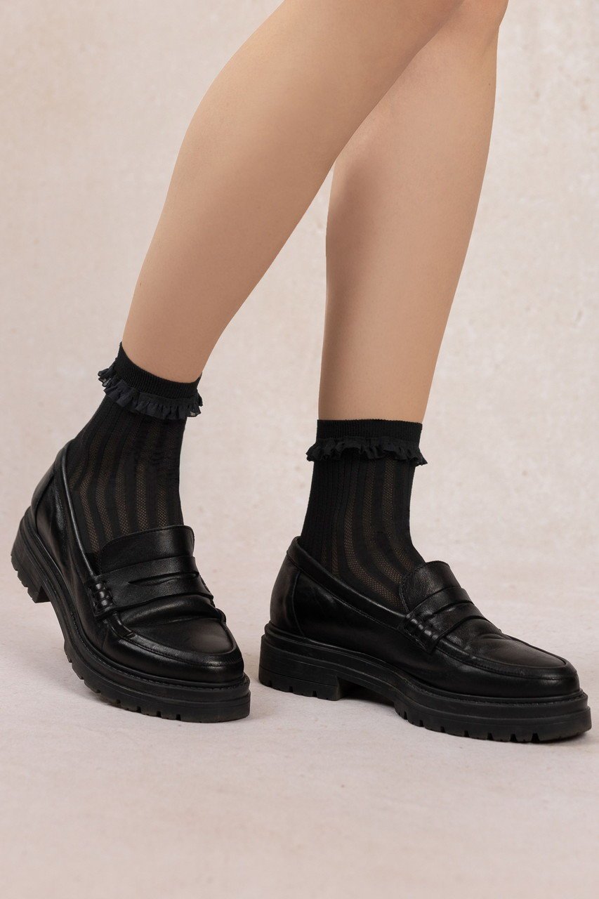 【ブルーフォレ/BLEUFORET】の6597 マーセライズドコットン フリルアンクルソックス 人気、トレンドファッション・服の通販 founy(ファニー) 　ファッション　Fashion　レディースファッション　Fashion for Women　ソックス&靴下　Socks & Hosiery　レッグウェア・ストッキング　Legwear & Hosiery　アンクル　Ankle-Length Design　ソックス　Socks, Hosiery　フェミニン　Feminine, Girly　フリル　Frill, Ruffle　other-2|ID: prp329100004937613 ipo3291000000037050705