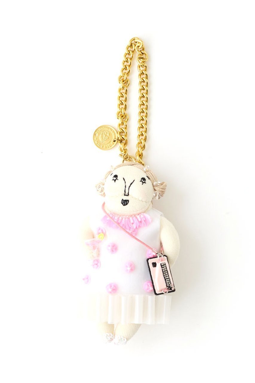 【エジュー/ajew】の【MUVEIL×ajew】Grandma charm インテリア・キッズ・メンズ・レディースファッション・服の通販 founy(ファニー) 　ファッション　Fashion　レディースファッション　Fashion for Women　オレンジ　Orange　クール　Cool, Chic　スパンコール　Sequins, Sequin Embellishment　スペシャル　Special, Limited Edition　女優　Actress Style, Celebrity Inspired　チャーム　Charm, Pendant　ドレス　Dress, One-Piece　ハンド　Hand, Handmade　パーティ　Party, Party Style　ラップ　Wrap, Wrap Design　レース　Lace, Lace Fabric　ローズ　Rose, Rose Motif　LILY|ID: prp329100004937616 ipo3291000000037050725