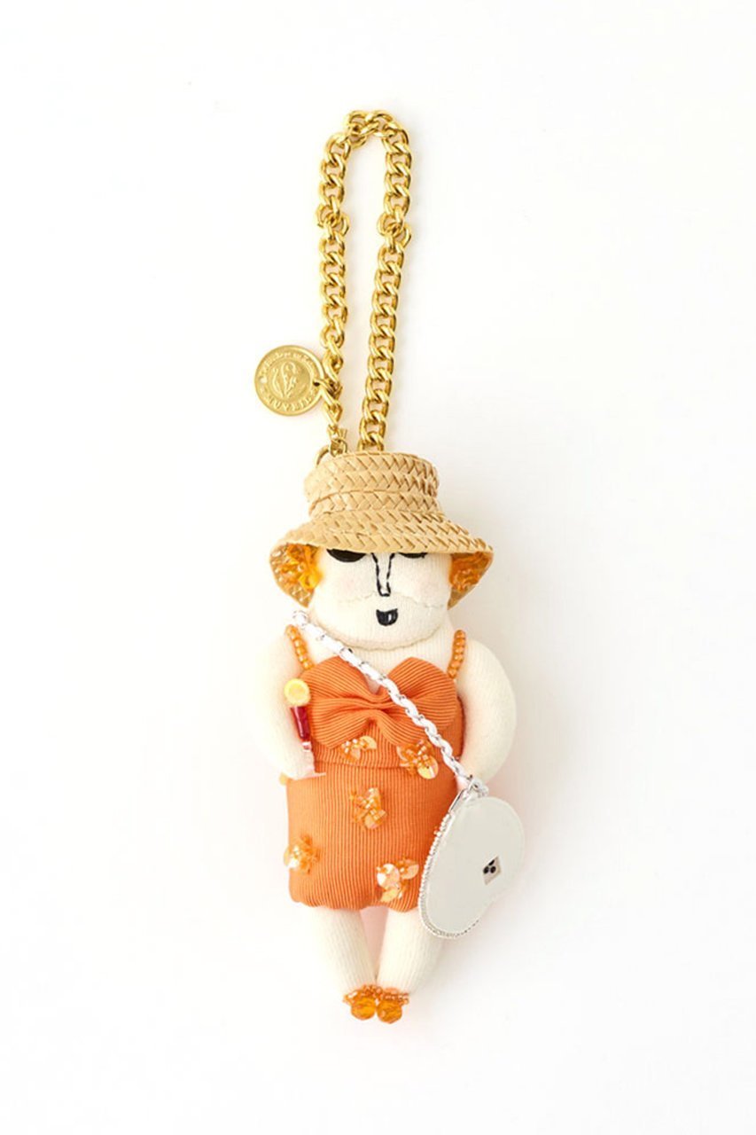 【エジュー/ajew】の【MUVEIL×ajew】Grandma charm インテリア・キッズ・メンズ・レディースファッション・服の通販 founy(ファニー) 　ファッション　Fashion　レディースファッション　Fashion for Women　オレンジ　Orange　クール　Cool, Chic　スパンコール　Sequins, Sequin Embellishment　スペシャル　Special, Limited Edition　女優　Actress Style, Celebrity Inspired　チャーム　Charm, Pendant　ドレス　Dress, One-Piece　ハンド　Hand, Handmade　パーティ　Party, Party Style　ラップ　Wrap, Wrap Design　レース　Lace, Lace Fabric　ローズ　Rose, Rose Motif　VIOLET|ID: prp329100004937616 ipo3291000000037050727