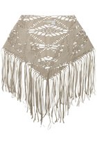 【エリオポール/heliopole】の【ASAUCE MELER】トライアングルレースストール ベージュ|ID: prp329100004937618 ipo3291000000037050742