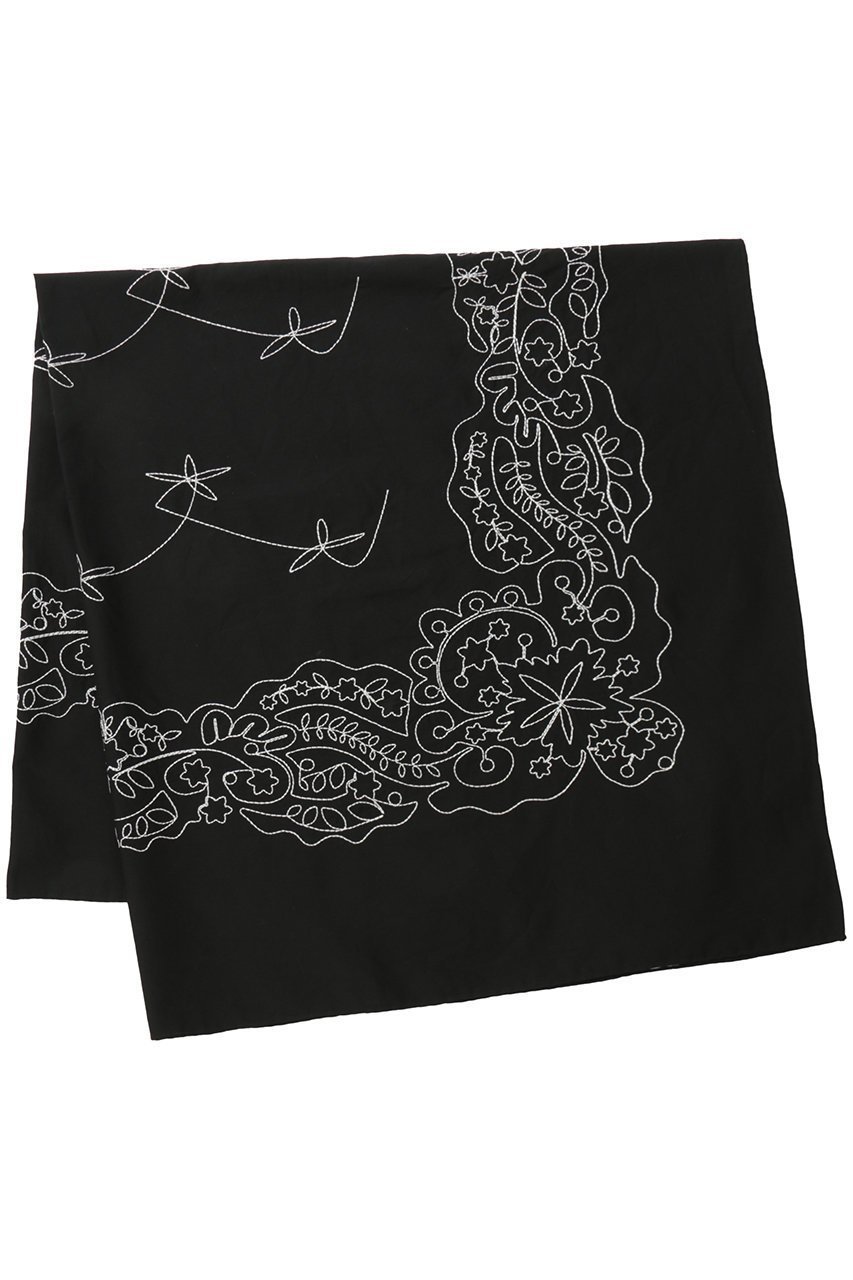 【エリオポール/heliopole】の【ASAUCE MELER】コットンシルクエンブロイダリーバンダナ 人気、トレンドファッション・服の通販 founy(ファニー) 　ファッション　Fashion　レディースファッション　Fashion for Women　ストール　Soft & Warm Scarves　マフラー・スヌード / 冬小物の定番　Scarves & Mufflers　シルク　Silk, 100% Silk　スカーフ　Scarf, Neckwear　ストール　Stole, Wrap　デニム　Denim, Jeans Material　バンダナ　Bandana, Head Scarf　フリンジ　Fringe, Tassel　ボヘミアン　Bohemian, Ethnic Style　ボレロ　Bolero, Short Cardigan　マフラー　Scarf, Muffler　ルーズ　Loose, Oversized　レース　Lace, Lace Fabric　夏　Summer　春　Spring　S/S・春夏　SS, Spring/Summer, Warm Season　other-3|ID: prp329100004937619 ipo3291000000037050751