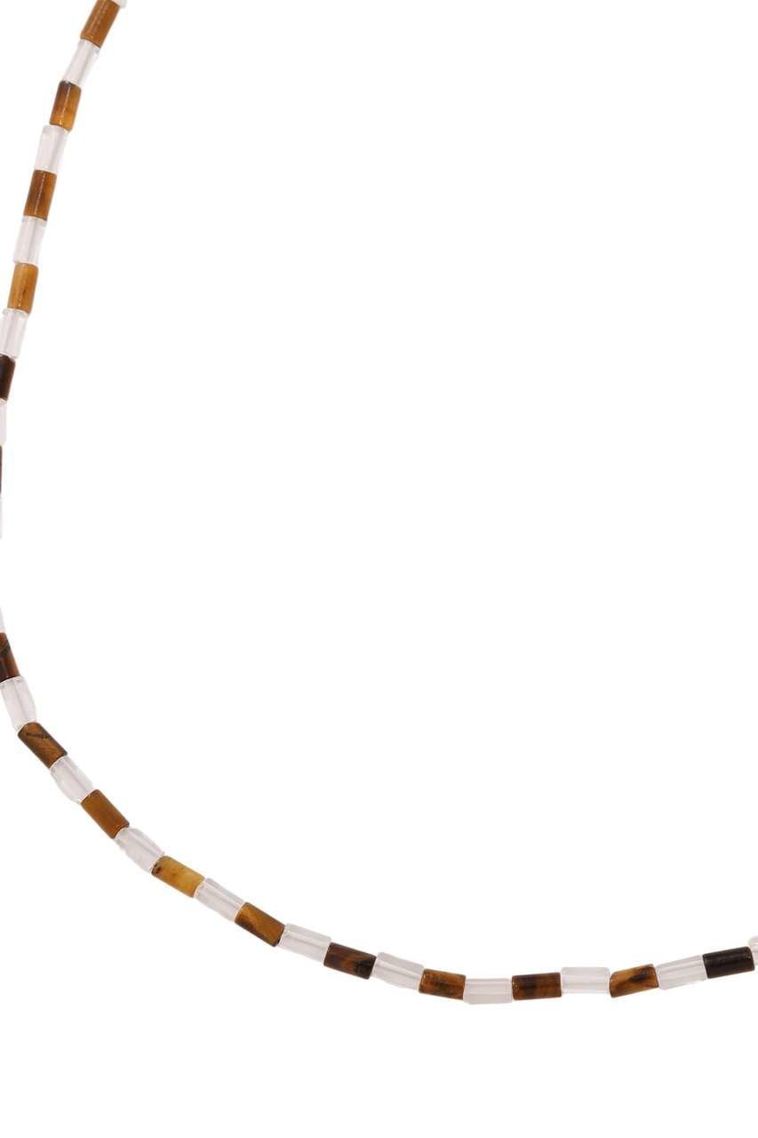 【マーガレットハウエル/MARGARET HOWELL】のTIGER'S EYE AND CRYSTAL 人気、トレンドファッション・服の通販 founy(ファニー) 　ファッション　Fashion　レディースファッション　Fashion for Women　ジュエリー　Jewelry　ネックレス　Necklaces & Pendants　クリスタル　Crystal, Swarovski　シンプル　Simple, Minimal　ストレート　Straight, Straight Cut　チェーン　Chain, Chain Strap　チューブ　Tube, Tube Top　ネックレス　Necklace, Pendant Necklace　バランス　Balance, Style Balance　モダン　Modern, Contemporary　other-3|ID: prp329100004937622 ipo3291000000037050767