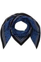 【ラスパイユ/raspail】のraspail ロゴプリントスカーフ ブルー|ID: prp329100004937634 ipo3291000000037050835