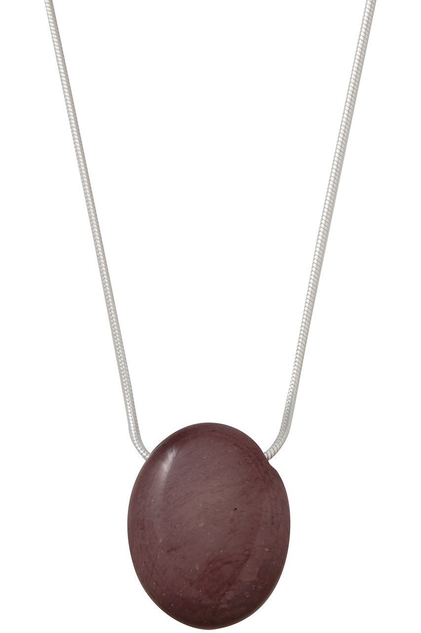 【リエ スタジオ/LIE STUDIO】のThe Julia ストーンネックレス インテリア・キッズ・メンズ・レディースファッション・服の通販 founy(ファニー) 　ファッション　Fashion　レディースファッション　Fashion for Women　ジュエリー　Jewelry　ネックレス　Necklaces & Pendants　シルバー　Silver, Metallic Silver　ストーン　Stone, Gem-Like　チェーン　Chain, Chain Strap　ネックレス　Necklace, Pendant Necklace　ハイネック　High Neck, Mock Neck　モダン　Modern, Contemporary　エレガント 上品　Elegant　シルバー×レッド|ID: prp329100004937635 ipo3291000000037050845