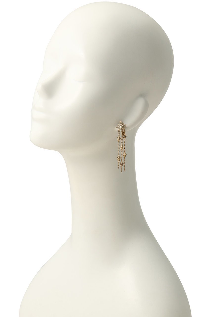 【アデル ビジュー/ADER bijoux】のTINY STAR grigri フリンジイヤリング 人気、トレンドファッション・服の通販 founy(ファニー) 　ファッション　Fashion　レディースファッション　Fashion for Women　ジュエリー　Jewelry　ファッションリング　Fashion Rings　イヤリング・フープ・ドロップタイプ　Hoop, Drop & Clip Earrings　イヤリング　Earrings　エレガント 上品　Elegant　メタル　Metal, Metal Parts　モチーフ　Motif, Design Theme　other-3|ID: prp329100004937643 ipo3291000000037050900