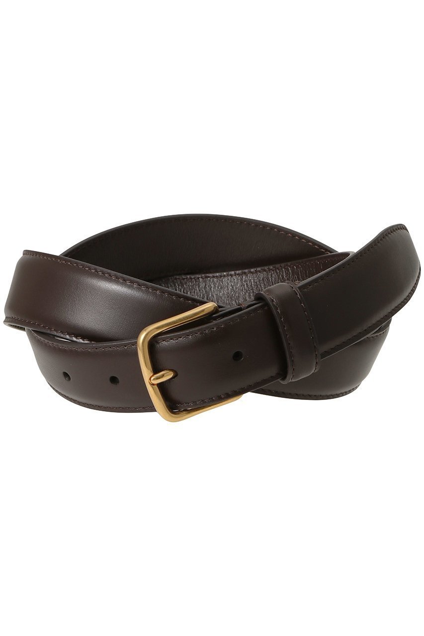 【ザ ロウ/THE ROW】のCLASSIC BELT インテリア・キッズ・メンズ・レディースファッション・服の通販 founy(ファニー) 　ファッション　Fashion　レディースファッション　Fashion for Women　ベルト&ウエストマーク　Belts & Waist Accessories　なめらか　Smooth, Silky Texture　シンプル　Simple, Minimal　トレンド　Trend, Trending Now　ボトム　Bottoms, Lower Wear　ダークブラウン×ゴールド|ID: prp329100004937658 ipo3291000000037051009