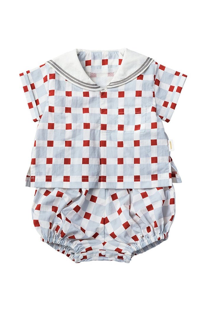 【マールマール/MARLMARL / KIDS】の【BABY&KIDS】paddle rompers block ロンパース インテリア・キッズ・メンズ・レディースファッション・服の通販 founy(ファニー) https://founy.com/ ファッション Fashion キッズファッション Fashion for Kids カラフル Colorful Design フォルム Silhouette, Form ブロック Block, Solid Block Pattern ベビー Baby, Babywear メッシュ Mesh, Net Fabric ロンパース Romper, Jumpsuit 夏 Summer |ID: prp329100004937667 ipo3291000000037136041
