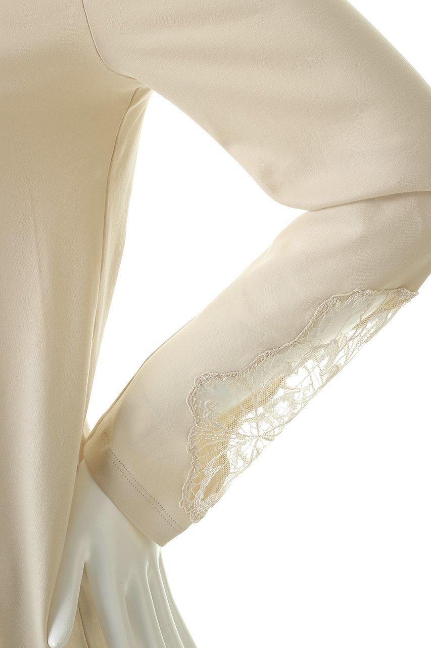 【ハンロ/HANRO】の袖レースパジャマ 人気、トレンドファッション・服の通販 founy(ファニー) 　ファッション　Fashion　レディースファッション　Fashion for Women　トップス・カットソー　Cut & Sew Tops　エレガント 上品　Elegant　シルケット　Silket, Silky Cotton　パジャマ　Pajamas, Sleepwear　ボトム　Bottoms, Lower Wear　ラグジュアリー　Luxury, Elegant　リュクス　Luxury, Elegant, High-End, Chic　リラックス　Relax, Relaxed Fit　レース　Lace, Lace Fabric　other-6|ID: prp329100004937672 ipo3291000000037051139