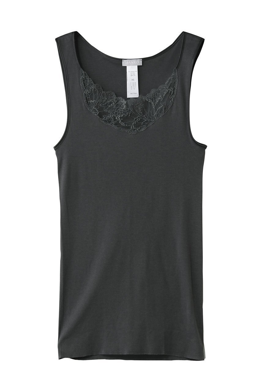 【ハンロ/HANRO】のレース付きタンクトップ インテリア・キッズ・メンズ・レディースファッション・服の通販 founy(ファニー) 　ファッション　Fashion　レディースファッション　Fashion for Women　下着・ランジェリー　Lingerie & Intimates　その他ランジェリー・インナーアイテム　Other Lingerie / Intimates　インナー　Innerwear　シルケット　Silket, Silky Cotton　タンク　Tank Top, Sleeveless Top　フェミニン　Feminine, Girly　ランジェリー　Lingerie, Intimate Wear　リュクス　Luxury, Elegant, High-End, Chic　レース　Lace, Lace Fabric　エレガント 上品　Elegant　アンカー|ID: prp329100004937675 ipo3291000000037051160