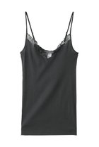 【ハンロ/HANRO】のレース付きキャミソール 人気、トレンドファッション・服の通販 founy(ファニー) ファッション Fashion レディースファッション Fashion for Women 下着・ランジェリー Lingerie & Intimates その他ランジェリー・インナーアイテム Other Lingerie / Intimates インナー Innerwear キャミソール Camisole, Spaghetti Strap Top シルケット Silket, Silky Cotton ラップ Wrap, Wrap Design ランジェリー Lingerie, Intimate Wear リュクス Luxury, Elegant, High-End, Chic リラックス Relax, Relaxed Fit レース Lace, Lace Fabric エレガント 上品 Elegant thumbnail アンカー|ID: prp329100004937676 ipo3291000000037051169