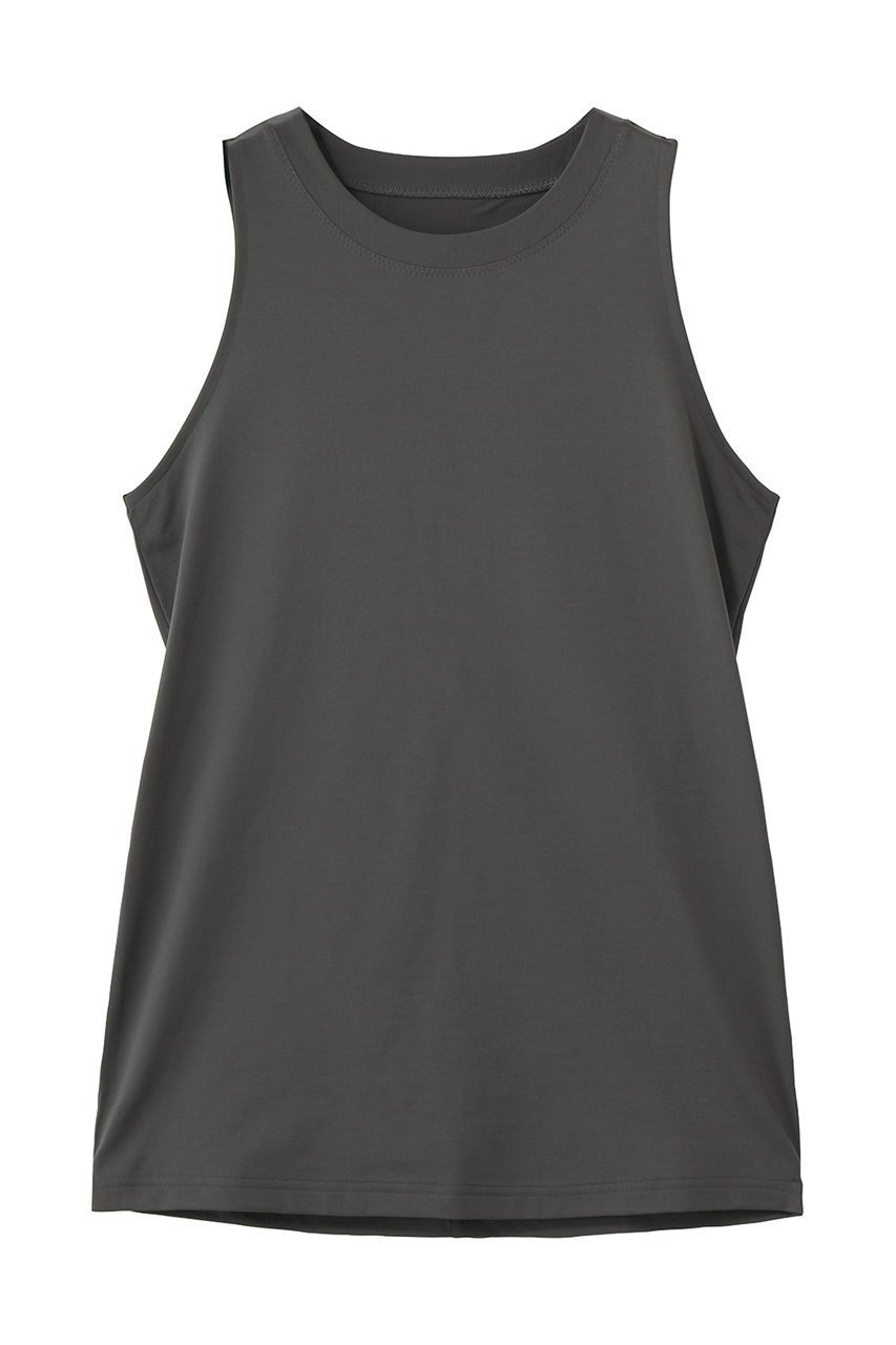 【ジュリエ/Julier】のムーブプライムタンクトップ インテリア・キッズ・メンズ・レディースファッション・服の通販 founy(ファニー) 　ファッション　Fashion　レディースファッション　Fashion for Women　トップス・カットソー　Cut & Sew Tops　スポーツウェア　Functional & Stylish Sportswear　スポーツ トップス　Athletic Tops / Workout Tops / Training Shirts　シンプル　Simple, Minimal　スポーツ　Sports, Activewear　タンク　Tank Top, Sleeveless Top　フロント　Front, Front Design　ヨガ　Yoga, Yoga Wear　リラックス　Relax, Relaxed Fit　ワーク　Workwear, Utility Style　新作・新入荷　New Arrivals / New In　チャコールグレー|ID: prp329100004937686 ipo3291000000037051241
