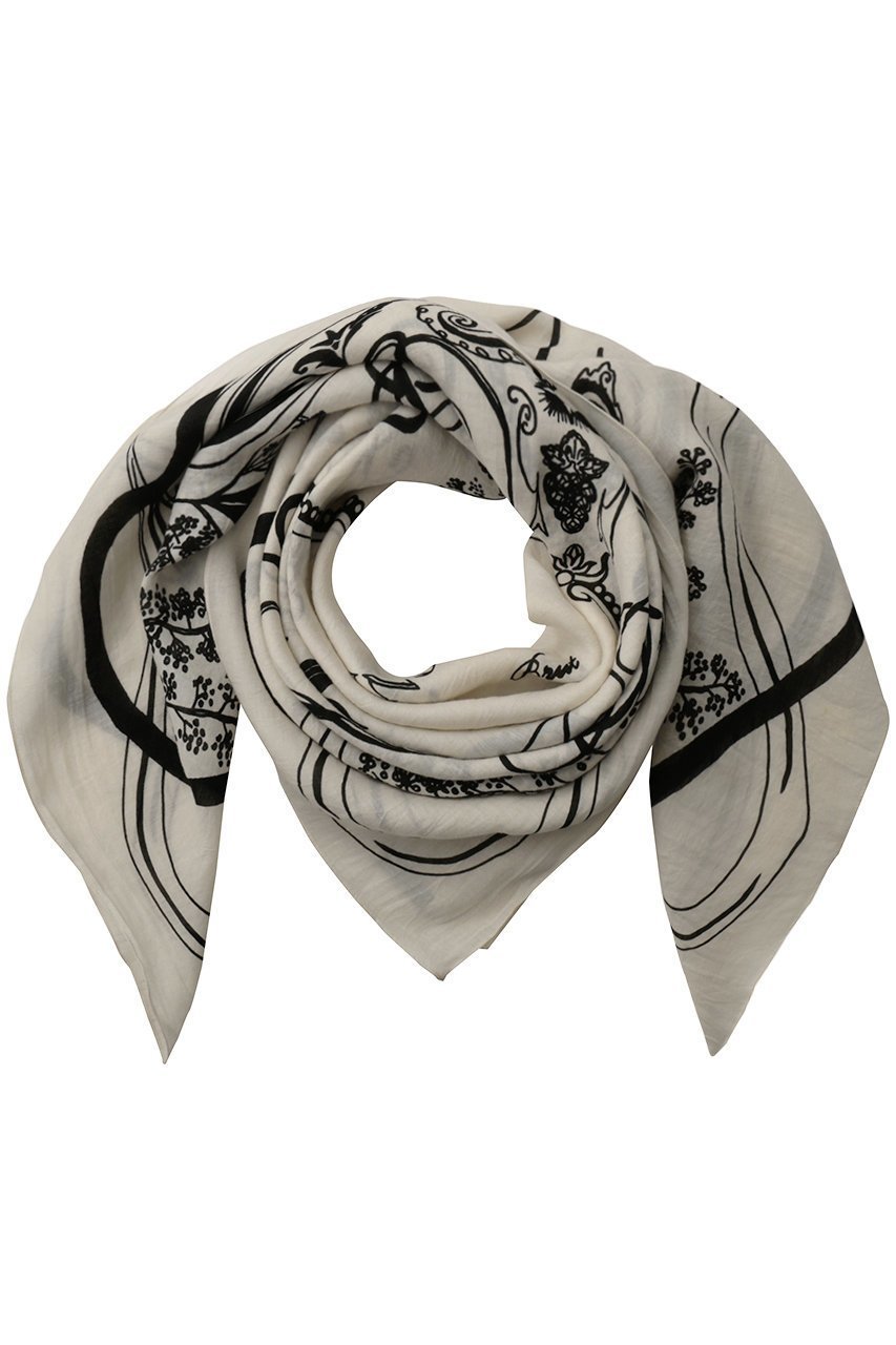 【マニプリ/manipuri】のインドストール(120×120) インテリア・キッズ・メンズ・レディースファッション・服の通販 founy(ファニー) 　ファッション　Fashion　レディースファッション　Fashion for Women　ストール　Soft & Warm Scarves　マフラー・スヌード / 冬小物の定番　Scarves & Mufflers　インド　Indian Textile　シルク　Silk, 100% Silk　スカーフ　Scarf, Neckwear　ストール　Stole, Wrap　プリント　Print, Printed Pattern　マフラー　Scarf, Muffler　軽量　Lightweight, Ultra Light　ホワイト(バブル)|ID: prp329100004937693 ipo3291000000037051300