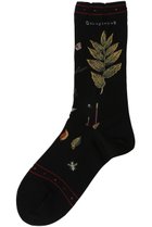 【アンティパスト/ANTIPAST】のボタニカルソックス ブラック|ID: prp329100004937695 ipo3291000000037051311