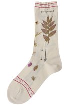 【アンティパスト/ANTIPAST】のボタニカルソックス アイボリー|ID: prp329100004937695 ipo3291000000037051313