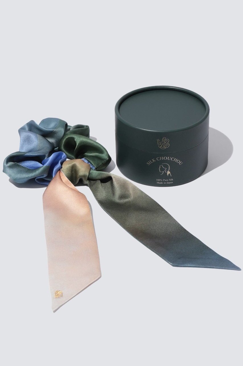 【フートーキョー/Foo Tokyo】のウォータカラーシルクリボンシュシュ 2WAYタイプ インテリア・キッズ・メンズ・レディースファッション・服の通販 founy(ファニー) 　ファッション　Fashion　レディースファッション　Fashion for Women　シュシュ&ヘアアクセ/ヘアアレンジ　Scrunchies & Hair Accessories　お家時間・ステイホーム　Stay Home / At Home　アクセサリー　Fashion Accessories　シルク　Silk, 100% Silk　パジャマ　Pajamas, Sleepwear　リボン　Ribbon, Bow　ミスティレイク|ID: prp329100004937703 ipo3291000000037051366