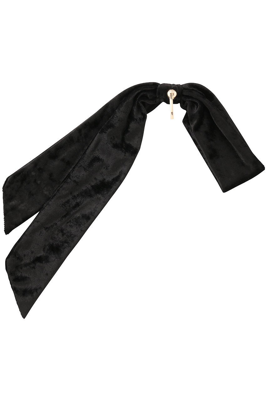 【ランバン オン ブルー/LANVIN en Bleu】のベロアリボンヘアカフ 人気、トレンドファッション・服の通販 founy(ファニー) 　ファッション　Fashion　レディースファッション　Fashion for Women　トップス・カットソー　Cut & Sew Tops　ベロアトップス　Velour Tops / Velvet-Look Items　シュシュ&ヘアアクセ/ヘアアレンジ　Scrunchies & Hair Accessories　なめらか　Smooth, Silky Texture　アクセサリー　Fashion Accessories　バレッタ　Barrette, Hair Clip　パーティ　Party, Party Style　ベルベット　Velvet, Velvety　リボン　Ribbon, Bow　リュクス　Luxury, Elegant, High-End, Chic　再入荷　Restock / Back in Stock　other-2|ID: prp329100004937708 ipo3291000000037051406