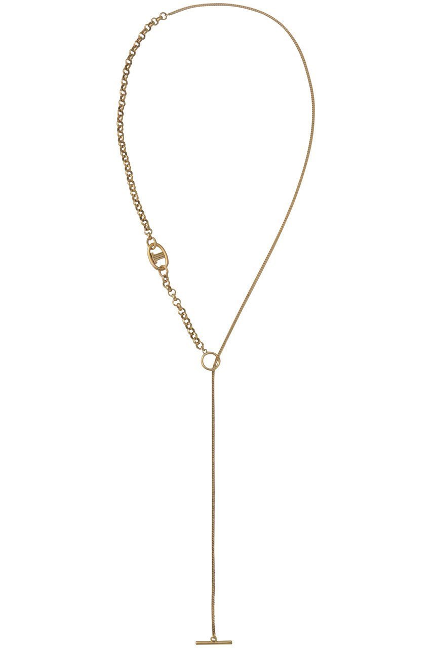 【ランバン オン ブルー/LANVIN en Bleu】の2wayチェーンネックレス インテリア・キッズ・メンズ・レディースファッション・服の通販 founy(ファニー) 　ファッション　Fashion　レディースファッション　Fashion for Women　ジュエリー　Jewelry　ネックレス　Necklaces & Pendants　シンプル　Simple, Minimal　チェーン　Chain, Chain Strap　ドッキング　Docking, Mixed Material　ネックレス　Necklace, Pendant Necklace　モチーフ　Motif, Design Theme　ゴールド|ID: prp329100004937710 ipo3291000000037051417