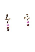 【その他のブランド/Other】のluminous tail ピアス(ルビー&ガーネット&スモーキークォーツ/ゴールド) ピンク|ID: prp329100004937717 ipo3291000000037051458