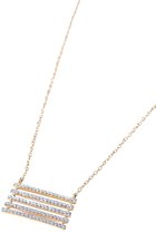 【その他のブランド/Other】のlayers bar ネックレス(モアサナイト/ゴールド) ホワイト|ID: prp329100004937735 ipo3291000000037051556