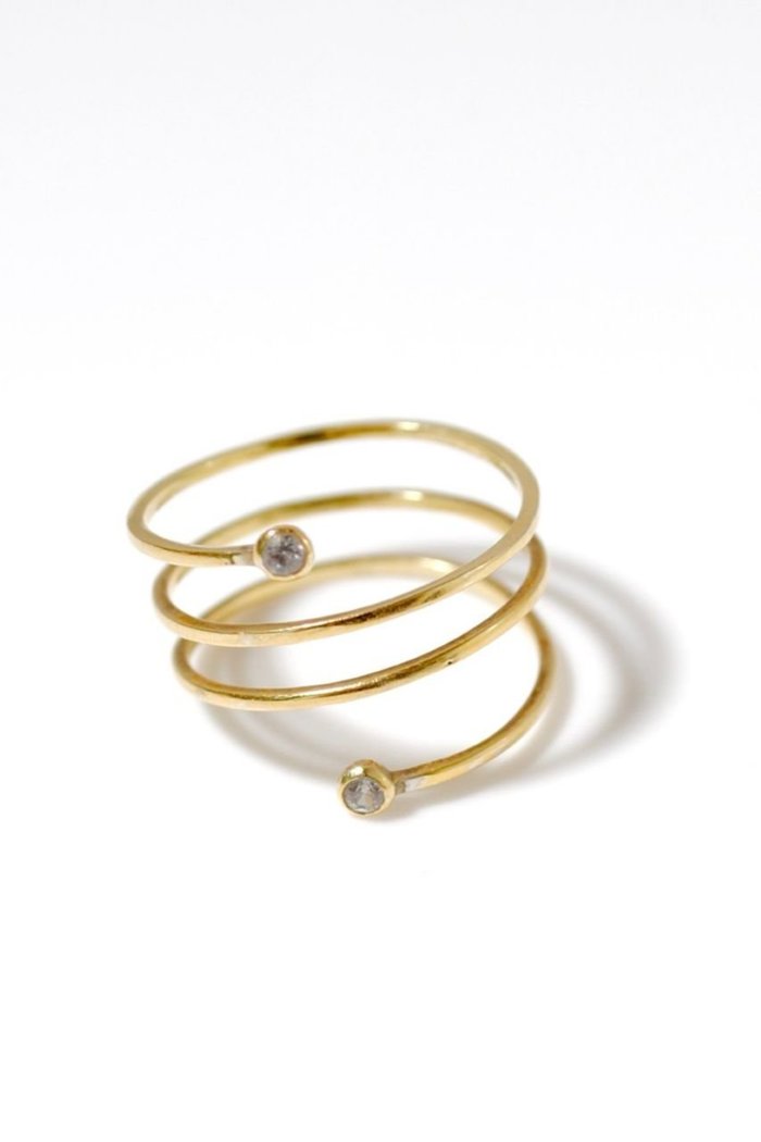 【オジュール/odul】のstarry spiral リング(モアサナイト/ゴールド) インテリア・キッズ・メンズ・レディースファッション・服の通販 founy(ファニー) https://founy.com/ ファッション Fashion レディースファッション Fashion for Women おすすめ Recommended / Our Picks ハンド Hand, Handmade フォルム Silhouette, Form |ID: prp329100004937750 ipo3291000000037051648