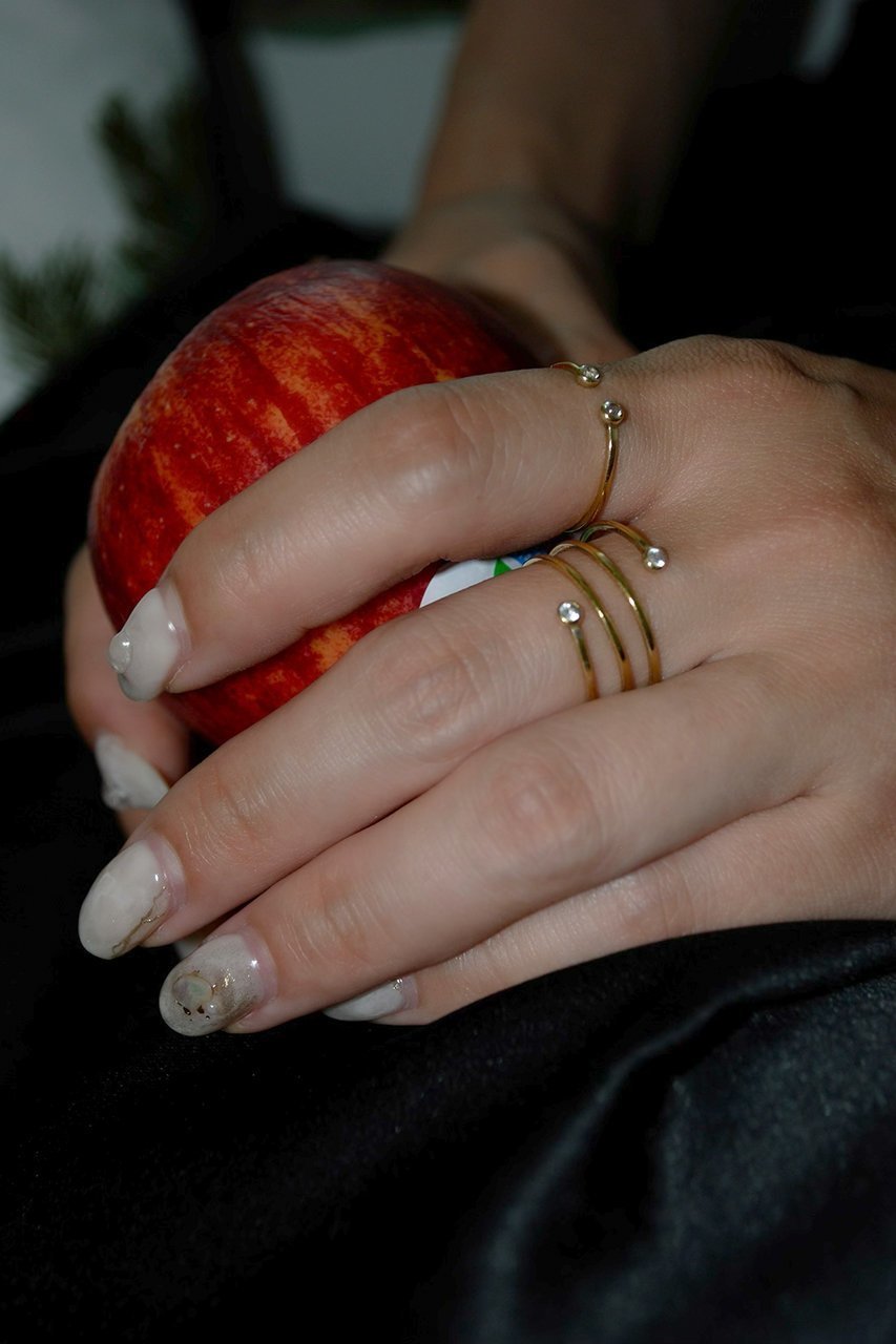 【その他のブランド/Other】のstarry gap リング(モアサナイト/ゴールド) 人気、トレンドファッション・服の通販 founy(ファニー) 　ファッション　Fashion　レディースファッション　Fashion for Women　おすすめ　Recommended / Our Picks　シンプル　Simple, Minimal　other-4|ID: prp329100004937751 ipo3291000000037051659