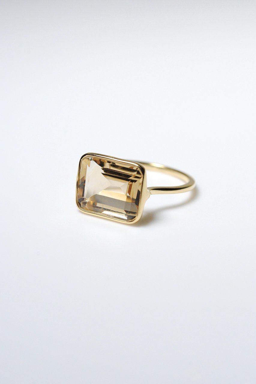 【その他のブランド/Other】のoctagon tile リング(シトリン/ゴールド) 人気、トレンドファッション・服の通販 founy(ファニー) 　ファッション　Fashion　レディースファッション　Fashion for Women　おすすめ　Recommended / Our Picks　ギフト プレゼント　Gift / Present　シェイプ　Shape, Slim Fit　シンプル　Simple, Minimal　ベーシック　Basic, Essential　other-3|ID: prp329100004937754 ipo3291000000037051675
