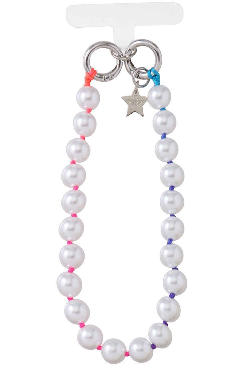 【カドー/CADEAUX】の【CADEAUX PLUS】ホワイトパール スマホストラップ 人気、トレンドファッション・服の通販 founy(ファニー) 　ファッション　Fashion　レディースファッション　Fashion for Women　コレクション　Collection, Seasonal Line　シルク　Silk, 100% Silk　チャーム　Charm, Pendant　トレンド　Trend, Trending Now　パール　Pearl, Pearl Accent　人気　Popular, Best Seller　other-4|ID: prp329100004937772 ipo3291000000037051800