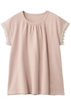 【ナナデコール/nanadecor】のスズラン半袖トップス 人気、トレンドファッション・服の通販 founy(ファニー) ファッション Fashion レディースファッション Fashion for Women トップス・カットソー Cut & Sew Tops ギャザー Gathered, Ruffled パジャマ Pajamas, Sleepwear リラックス Relax, Relaxed Fit レース Lace, Lace Fabric 半袖 Short Sleeve, Half Sleeve thumbnail ピンク|ID: prp329100004937784 ipo3291000000037051868