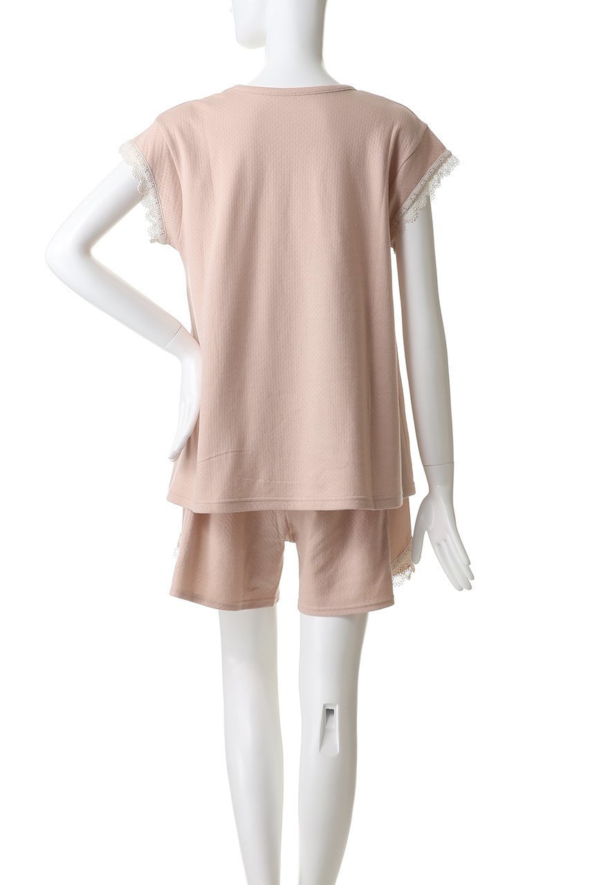 【ナナデコール/nanadecor】のスズラン半袖トップス 人気、トレンドファッション・服の通販 founy(ファニー) 　ファッション　Fashion　レディースファッション　Fashion for Women　トップス・カットソー　Cut & Sew Tops　ギャザー　Gathered, Ruffled　パジャマ　Pajamas, Sleepwear　リラックス　Relax, Relaxed Fit　レース　Lace, Lace Fabric　半袖　Short Sleeve, Half Sleeve　other-4|ID: prp329100004937784 ipo3291000000037051871