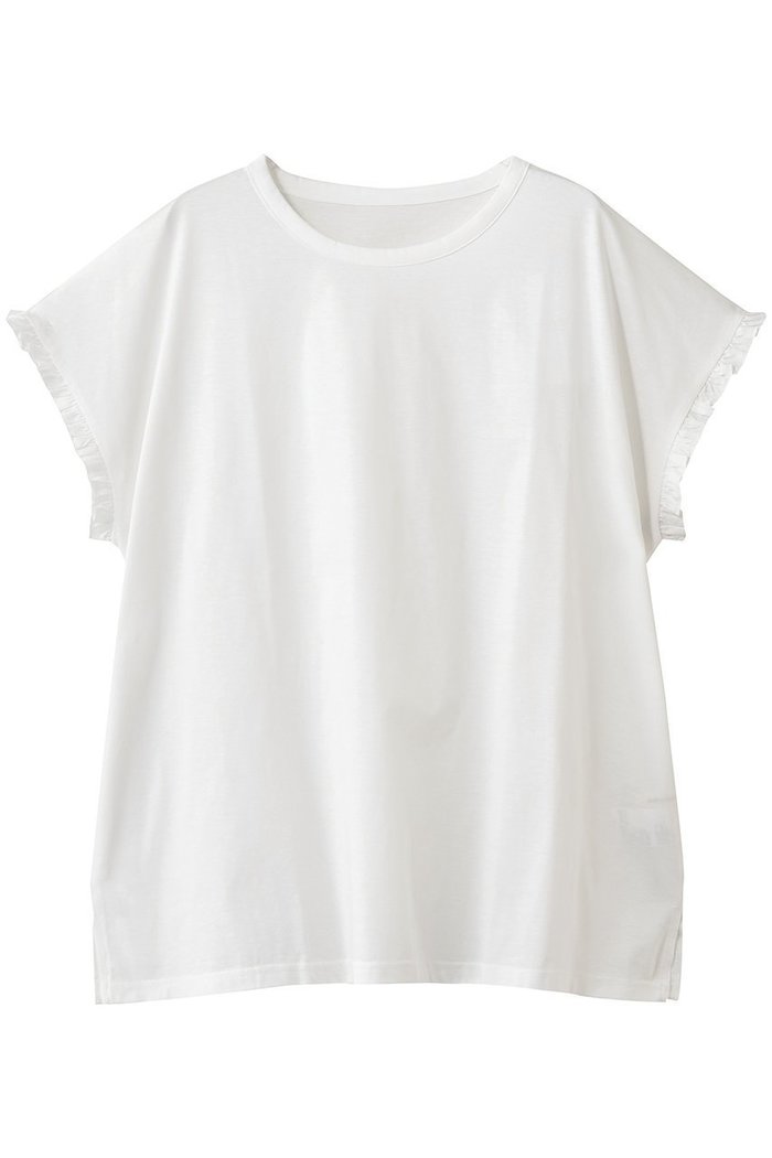 【ナナデコール/nanadecor】のローズマリージャージーフリルトップス インテリア・キッズ・メンズ・レディースファッション・服の通販 founy(ファニー) https://founy.com/ ファッション Fashion レディースファッション Fashion for Women トップス・カットソー Cut & Sew Tops スリット Slit, Slit Detail パジャマ Pajamas, Sleepwear フリル Frill, Ruffle ボックス Boxy, Box Shape |ID: prp329100004937787 ipo3291000000037051886