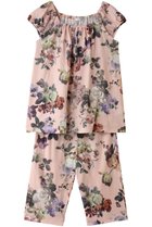 【イクコ/IKUKO】の60接結花柄ニットギャザーパジャマ 人気、トレンドファッション・服の通販 founy(ファニー) ファッション Fashion レディースファッション Fashion for Women トップス・カットソー Cut & Sew Tops ニット Knit Tops & Sweaters 花柄・フラワープリント・モチーフ Floral Prints & Motifs / Flower Pattern Tops ギャザー Gathered, Ruffled パジャマ Pajamas, Sleepwear フラワー Flower, Floral リラックス Relax, Relaxed Fit thumbnail ピンク|ID: prp329100004937795 ipo3291000000037051942