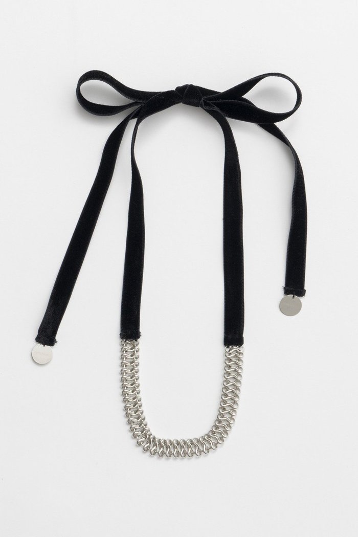 【プランク プロジェクト/PRANK PROJECT】のボーンチェーンチョーカー / Bone Chain Choker インテリア・キッズ・メンズ・レディースファッション・服の通販 founy(ファニー) https://founy.com/ ファッション Fashion レディースファッション Fashion for Women ジュエリー Jewelry ネックレス Necklaces & Pendants チェーン Chain, Chain Strap ネックレス Necklace, Pendant Necklace ベロア Velour, Soft Velvet 再入荷 Restock / Back in Stock |ID: prp329100004937835 ipo3291000000037052305