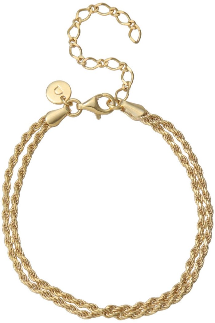 【デイジー ロンドン/DAISY LONDON】のDOUBLE ROPE CHAIN ブレスレット インテリア・キッズ・メンズ・レディースファッション・服の通販 founy(ファニー) https://founy.com/ ファッション Fashion レディースファッション Fashion for Women ジュエリー Jewelry チェーン＆カフブレスレット Cuff & Chain Bracelets バングル・カフブレスレット Bangles & Cuff Bracelets コレクション Collection, Seasonal Line シンプル Simple, Minimal チェーン Chain, Chain Strap ブレスレット Bracelet, Wristband エレガント 上品 Elegant |ID: prp329100004937861 ipo3291000000037052486