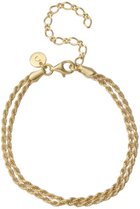 【デイジー ロンドン/DAISY LONDON】のDOUBLE ROPE CHAIN ブレスレット ゴールド|ID: prp329100004937861 ipo3291000000037052487