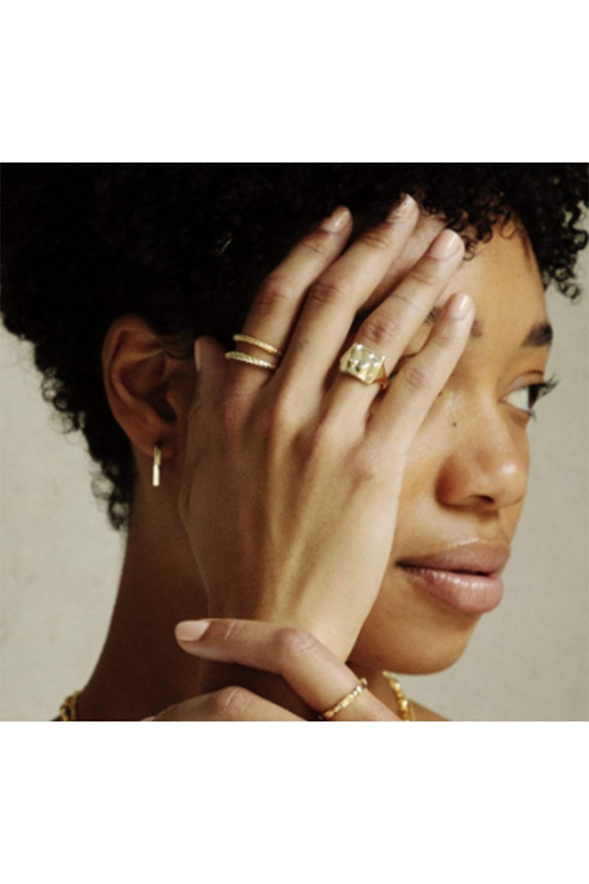 【デイジー ロンドン/DAISY LONDON】のDOUBLE ROPE リング 人気、トレンドファッション・服の通販 founy(ファニー) 　ファッション　Fashion　レディースファッション　Fashion for Women　オケージョン　Occasion Wear　クール　Cool, Chic　トレンド　Trend, Trending Now　ミックス　Mix, Mixed Style　リュクス　Luxury, Elegant, High-End, Chic　other-5|ID: prp329100004937864 ipo3291000000037052511