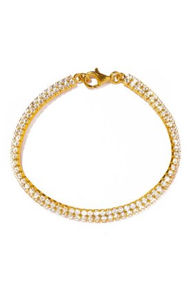 【ルボンボン/les bonbon】のprincess double ブレスレット 人気、トレンドファッション・服の通販 founy(ファニー) ファッション Fashion レディースファッション Fashion for Women ジュエリー Jewelry チェーン＆カフブレスレット Cuff & Chain Bracelets バングル・カフブレスレット Bangles & Cuff Bracelets ストーン Stone, Gem-Like ブレスレット Bracelet, Wristband リュクス Luxury, Elegant, High-End, Chic ワンポイント One Point, Statement Accent エレガント 上品 Elegant |ID:prp329100004937868