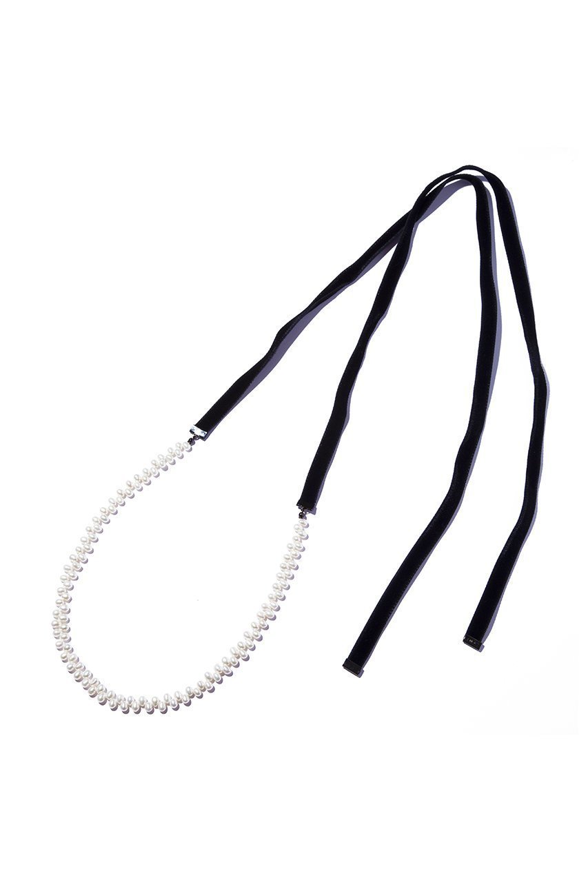 【イリスフォーセブン/IRIS 47】のheather tie ネックレス 人気、トレンドファッション・服の通販 founy(ファニー) 　ファッション　Fashion　レディースファッション　Fashion for Women　ジュエリー　Jewelry　ネックレス　Necklaces & Pendants　タートル　Turtleneck, Turtle Collar　ネックレス　Necklace, Pendant Necklace　パール　Pearl, Pearl Accent　ベロア　Velour, Soft Velvet　リボン　Ribbon, Bow　ロング　Long, Long-Length　other-3|ID: prp329100004937871 ipo3291000000037052555