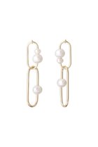 【ナチュラリジュエリ/NATURALI JEWELRY】のFlowオーバルリンクピアス 人気、トレンドファッション・服の通販 founy(ファニー) ファッション Fashion レディースファッション Fashion for Women ジュエリー Jewelry ファッションリング Fashion Rings イヤリング・フープ・ドロップタイプ Hoop, Drop & Clip Earrings アシンメトリー Asymmetrical Style イヤリング Earrings オーバル Oval Design シンプル Simple, Minimal パーティ Party, Party Style パール Pearl, Pearl Accent フープ Hoop, Hoop Earrings ロング Long, Long-Length thumbnail パール|ID: prp329100004937903 ipo3291000000037052769