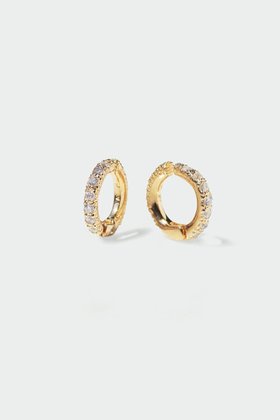 【アヤミ ジュエリー/AYAMI jewelry】のPave ミニフープイヤリング 人気、トレンドファッション・服の通販 founy(ファニー) ファッション Fashion レディースファッション Fashion for Women ジュエリー Jewelry ファッションリング Fashion Rings イヤリング・フープ・ドロップタイプ Hoop, Drop & Clip Earrings おすすめ Recommended / Our Picks イヤリング Earrings イヤーカフ Ear Cuffs シンプル Simple, Minimal 人気 Popular, Best Seller |ID:prp329100004937907