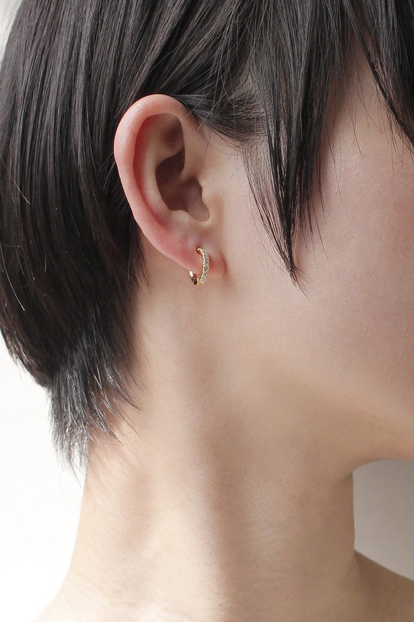 【アヤミ ジュエリー/AYAMI jewelry】のPave ミニフープイヤリング 人気、トレンドファッション・服の通販 founy(ファニー) 　ファッション　Fashion　レディースファッション　Fashion for Women　ジュエリー　Jewelry　ファッションリング　Fashion Rings　イヤリング・フープ・ドロップタイプ　Hoop, Drop & Clip Earrings　おすすめ　Recommended / Our Picks　イヤリング　Earrings　イヤーカフ　Ear Cuffs　シンプル　Simple, Minimal　人気　Popular, Best Seller　other-2|ID: prp329100004937907 ipo3291000000037052801
