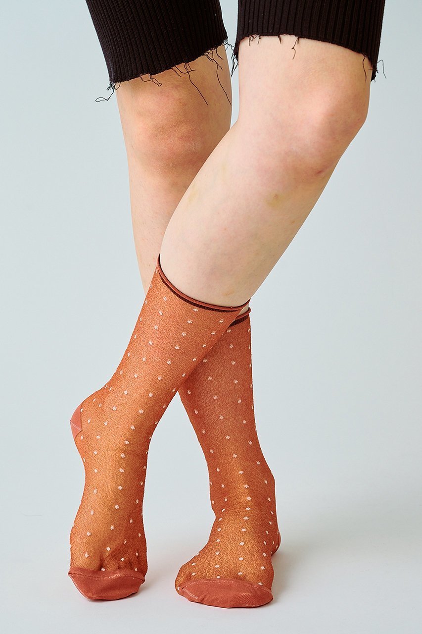 【ユクリ/YUQRI】のDotVeil ソックス 人気、トレンドファッション・服の通販 founy(ファニー) 　ファッション　Fashion　レディースファッション　Fashion for Women　ソックス&靴下　Socks & Hosiery　レッグウェア・ストッキング　Legwear & Hosiery　サンダル　Sandals, Summer Shoes　シアー　Sheer, See-Through　ソックス　Socks, Hosiery　ドット　Polka Dot, Dot Pattern　エレガント 上品　Elegant　other-2|ID: prp329100004937917 ipo3291000000037052862