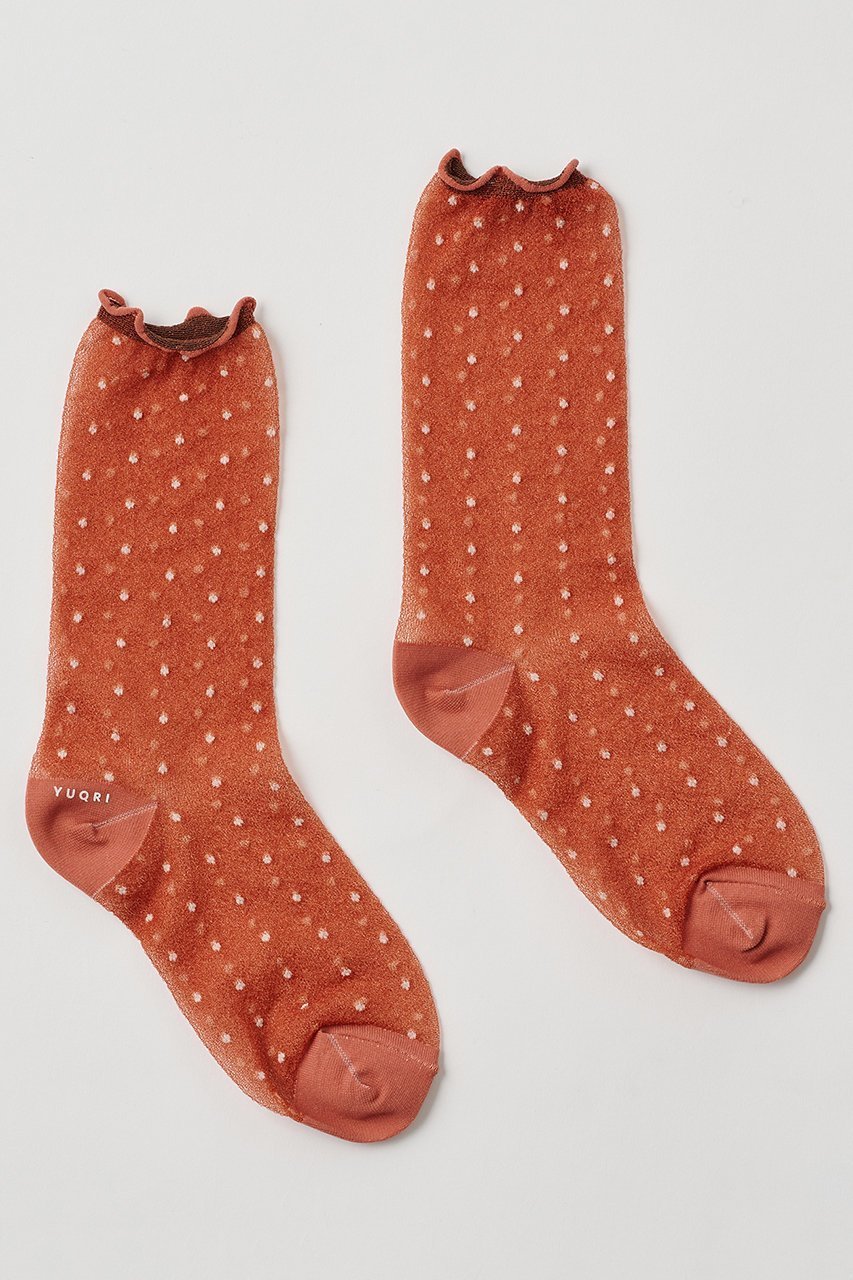 【ユクリ/YUQRI】のDotVeil ソックス 人気、トレンドファッション・服の通販 founy(ファニー) 　ファッション　Fashion　レディースファッション　Fashion for Women　ソックス&靴下　Socks & Hosiery　レッグウェア・ストッキング　Legwear & Hosiery　サンダル　Sandals, Summer Shoes　シアー　Sheer, See-Through　ソックス　Socks, Hosiery　ドット　Polka Dot, Dot Pattern　エレガント 上品　Elegant　other-3|ID: prp329100004937917 ipo3291000000037052863