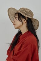 【ガリャルダガランテ/GALLARDAGALANTE】のレザーコードポークパイハット 人気、トレンドファッション・服の通販 founy(ファニー) ファッション Fashion レディースファッション Fashion for Women キャップ&ハット Hats & Caps サマー Summer, Summer Style トリミング Trimming, Decorative Edge フィット Fit, Slim Fit エレガント 上品 Elegant 夏 Summer 帽子 Hat, Headwear |ID:prp329100004937936