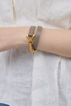 【ガリャルダガランテ/GALLARDAGALANTE】のビットレザーブレス グレージュ|ID: prp329100004937939 ipo3291000000037053016