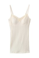 【キッドブルー/KID BLUE】の26コットンリブJQカップ付キャミ 人気、トレンドファッション・服の通販 founy(ファニー) ファッション Fashion レディースファッション Fashion for Women 下着・ランジェリー Lingerie & Intimates その他ランジェリー・インナーアイテム Other Lingerie / Intimates インナー Innerwear キャミ Camisole, Cami Top フェミニン Feminine, Girly ランジェリー Lingerie, Intimate Wear レース Lace, Lace Fabric 夏 Summer 春 Spring S/S・春夏 SS, Spring/Summer, Warm Season |ID:prp329100004937965