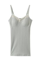 【キッドブルー/KID BLUE】の26コットンリブJQカップ付キャミ 人気、トレンドファッション・服の通販 founy(ファニー) ファッション Fashion レディースファッション Fashion for Women 下着・ランジェリー Lingerie & Intimates その他ランジェリー・インナーアイテム Other Lingerie / Intimates インナー Innerwear キャミ Camisole, Cami Top フェミニン Feminine, Girly ランジェリー Lingerie, Intimate Wear レース Lace, Lace Fabric 夏 Summer 春 Spring S/S・春夏 SS, Spring/Summer, Warm Season thumbnail ユーカリ|ID: prp329100004937965 ipo3291000000037053207