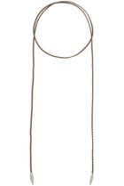 【プルミエ アロンディスモン/1er Arrondissement】の【Lemme.】別注“Braid”チョーカー ブラウン|ID: prp329100004937966 ipo3291000000037053214