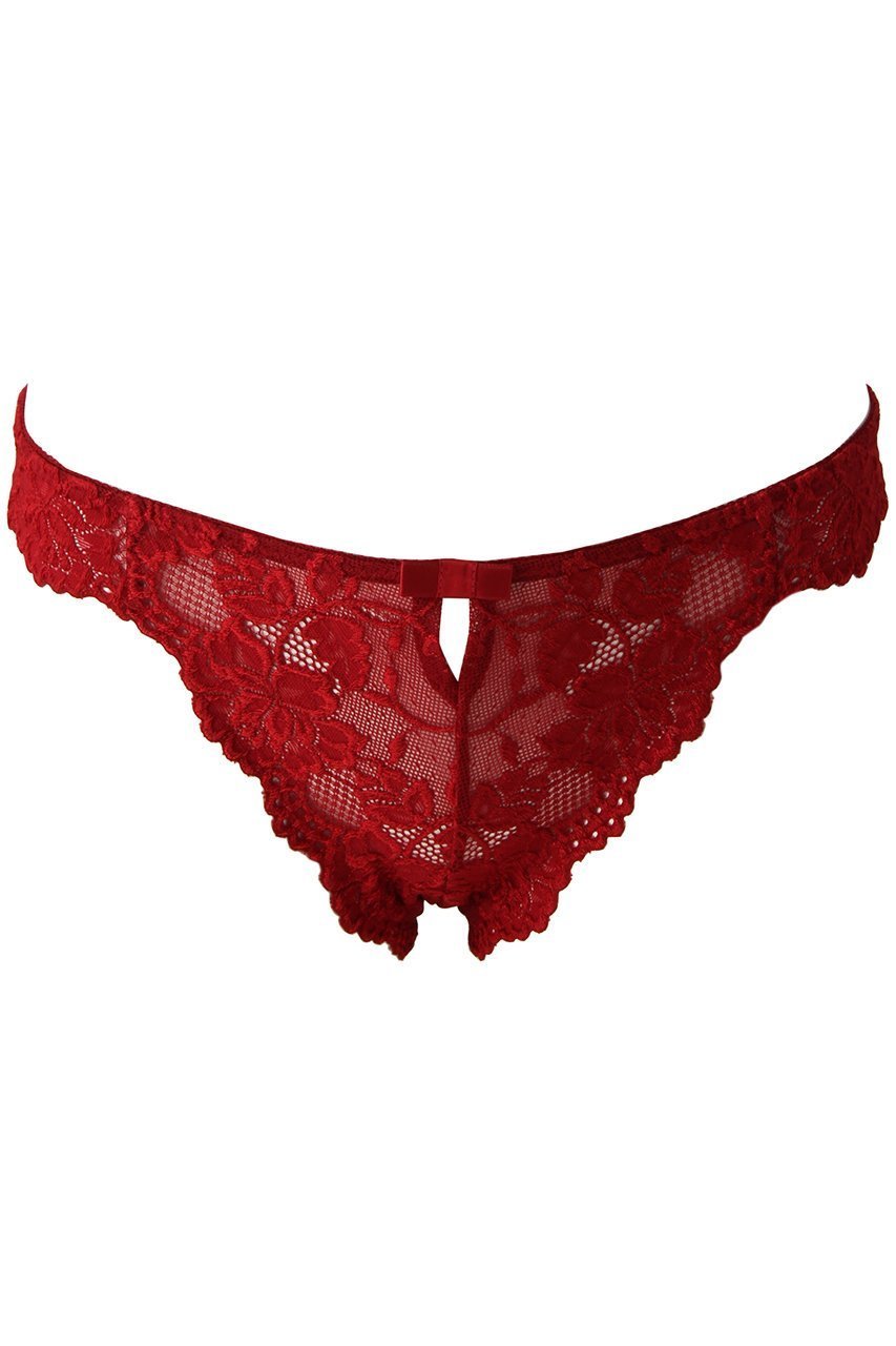 【ツェルマット/ZERMATT】のオールレースタンガ インテリア・キッズ・メンズ・レディースファッション・服の通販 founy(ファニー) 　ファッション　Fashion　レディースファッション　Fashion for Women　下着・ランジェリー　Lingerie & Intimates　ショーツ・ランジェリー用ボトムス　Panties / Briefs / Lingerie Bottoms　シアー　Sheer, See-Through　ショーツ　Shorts, Short Pants　ストレッチ　Stretch, Stretchy Fabric　スリット　Slit, Slit Detail　フラワー　Flower, Floral　フロント　Front, Front Design　ランジェリー　Lingerie, Intimate Wear　リボン　Ribbon, Bow　レース　Lace, Lace Fabric　ルビー|ID: prp329100004937985 ipo3291000000037053337