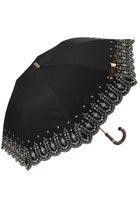 【ポロラルフローレン/POLO RALPH LAUREN】の【晴雨兼用】折畳傘フローラル刺繍 ブラック|ID: prp329100004937986 ipo3291000000037053346